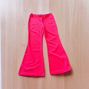 Pink Flare Pants